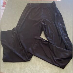 Athletic breakaway pants, size medium